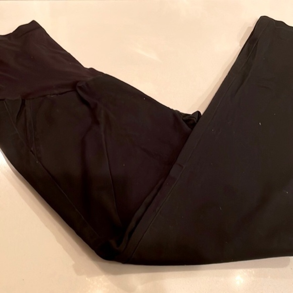 Maternity black jeans - boot-cut